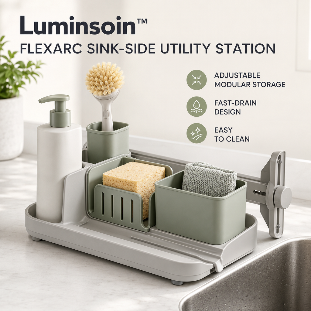 Luminsoin™ FlexArc Modular Sink-Side Utility Station