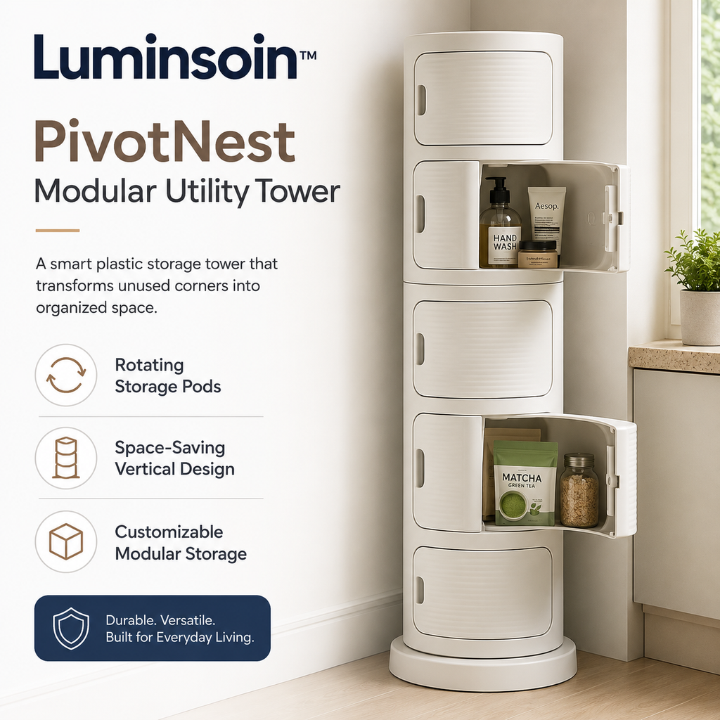 Luminsoin™ PivotNest Modular Utility Tower