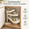 Luminsoin™ PivotNest Adjustable Cabinet Corner Organizer